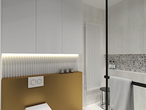 Kolorowe terrazzo w łazience - zdjęcie od BDWstudio