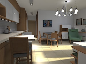 mieszkanie w Lusówku - Salon, styl skandynawski - zdjęcie od Kara design. Pracownia projektowa Karolina Pruszewicz