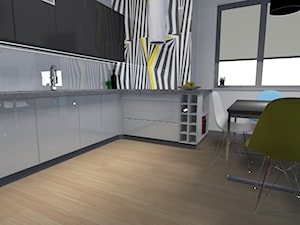 mieszkanie ul.Meissnera - Kuchnia, styl nowoczesny - zdjęcie od Kara design. Pracownia projektowa Karolina Pruszewicz