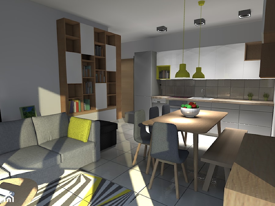 mieszkanie w Lusówku nr2 - Kuchnia, styl nowoczesny - zdjęcie od Kara design. Pracownia projektowa Karolina Pruszewicz