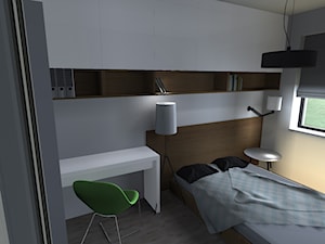 dom Chyby2 - Sypialnia, styl nowoczesny - zdjęcie od Kara design. Pracownia projektowa Karolina Pruszewicz