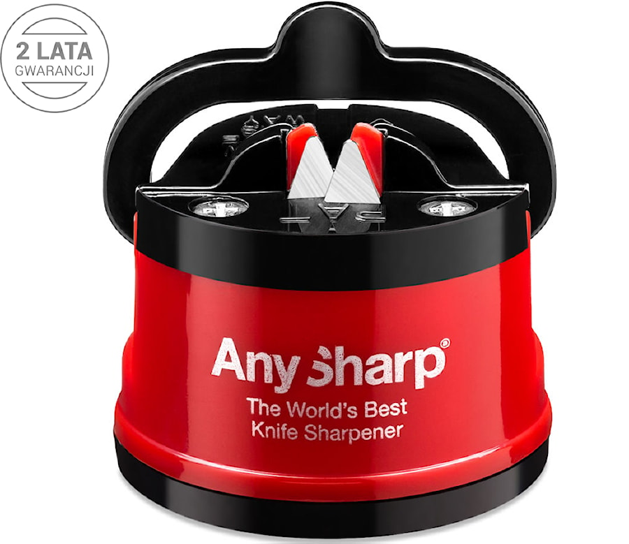 Ostrzałka do noży AnySharp Classic | czerwony - zdjęcie od AnySharp