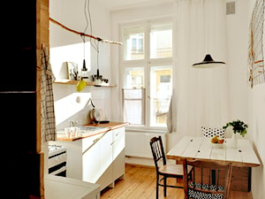 mieszkanie "ze śmieci" - Kuchnia, styl skandynawski - zdjęcie od projekt i...