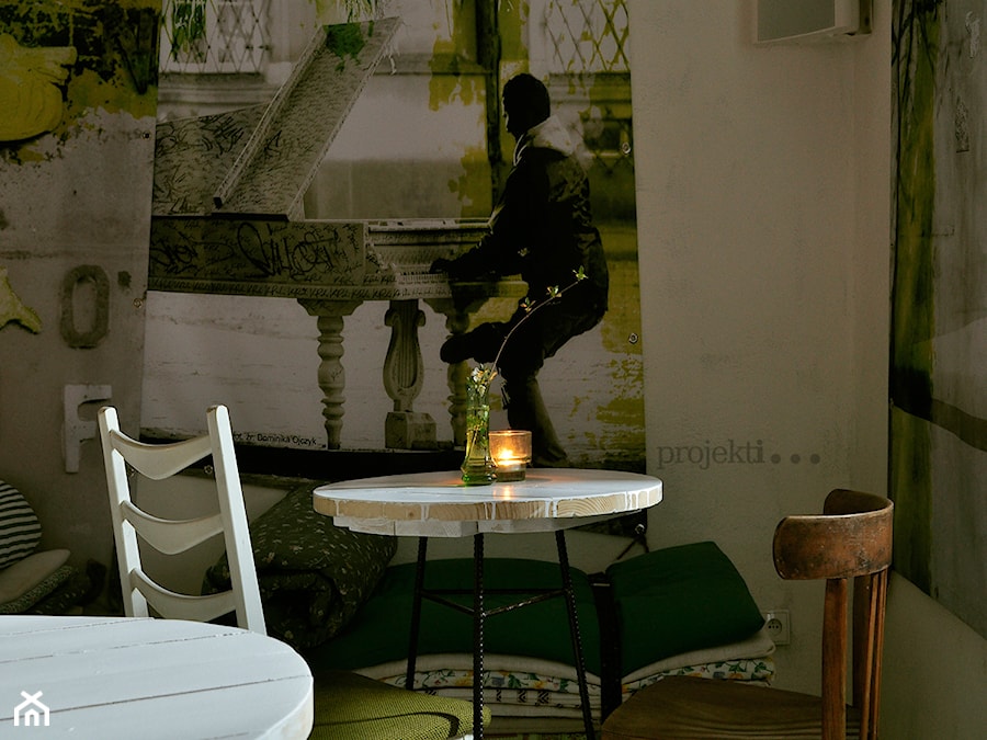 kawiarnia Hamsa - Wnętrza publiczne, styl skandynawski - zdjęcie od projekt i...