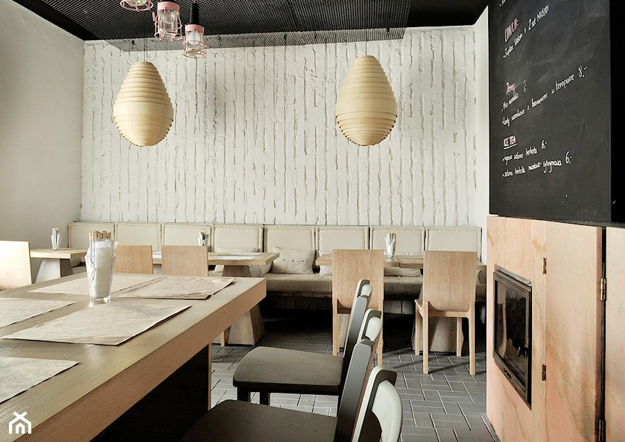 restauracja japońska Kura - Wnętrza publiczne, styl minimalistyczny - zdjęcie od projekt i...