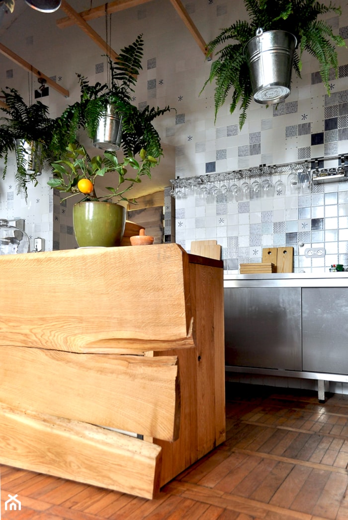 israeli restobar Hamsa - Wnętrza publiczne, styl nowoczesny - zdjęcie od projekt i...