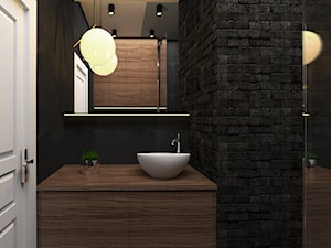 Mała łazienka - zdjęcie od Julia Wilczyńska-Kuciapska ⚫️ punctum architecture