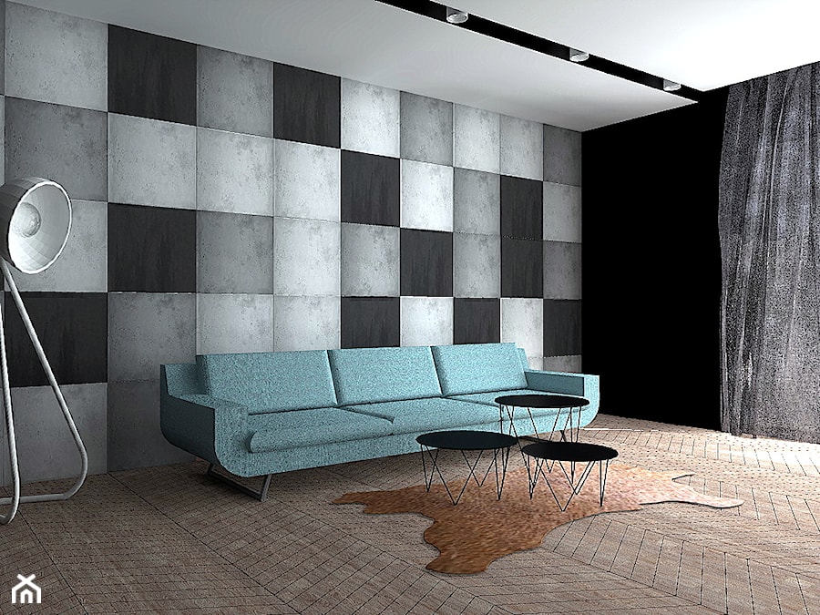 Apartament - Salon, styl nowoczesny - zdjęcie od Celine