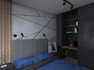 Mieszkanie Borkowo - Sypialnia, styl nowoczesny - zdjęcie od Celine