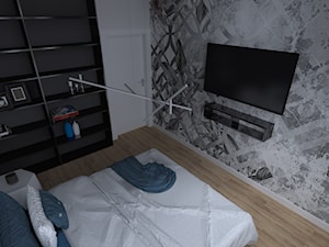 Apartament Iława - Sypialnia, styl nowoczesny - zdjęcie od Celine