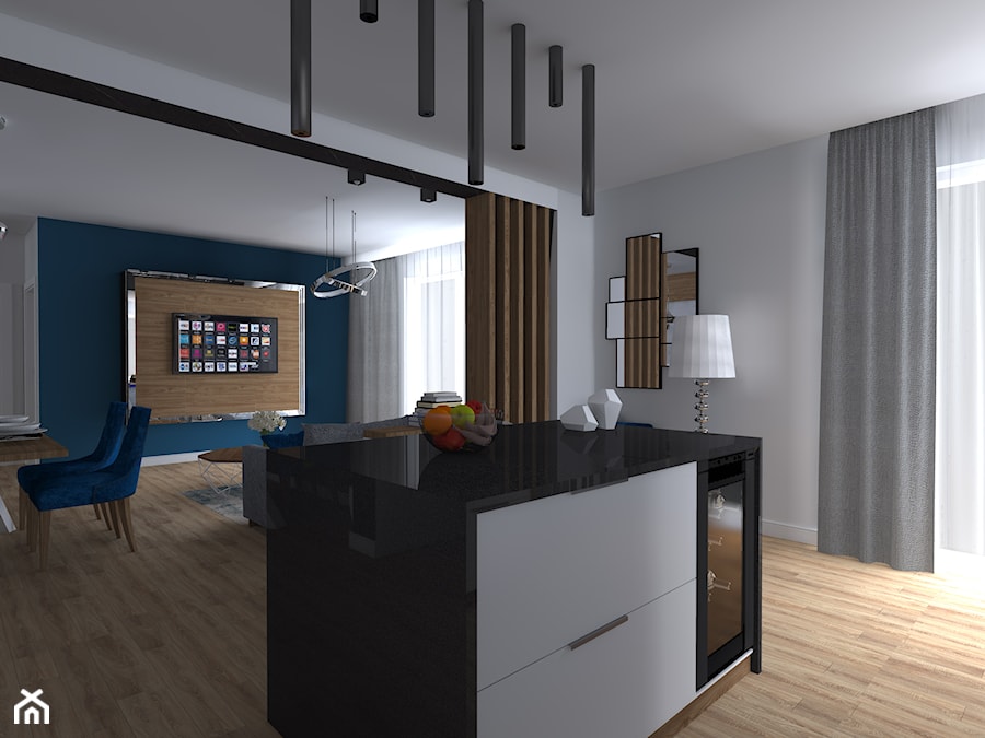 Apartament Iława - Kuchnia, styl nowoczesny - zdjęcie od Celine