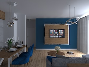 Apartament Iława - Salon, styl nowoczesny - zdjęcie od Celine