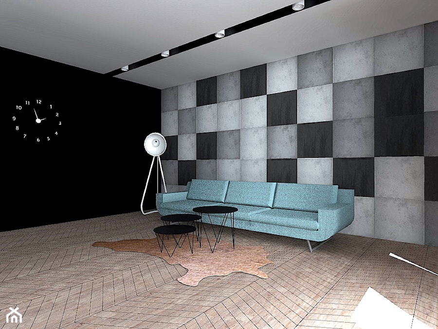 Apartament - Salon, styl nowoczesny - zdjęcie od Celine