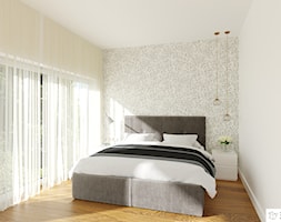 Minimalistyczna sypialnia - zdjęcie od FORMA architekt małgorzata plichta-chudecka - Homebook