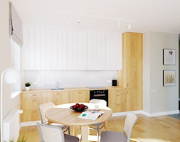 Aneks kuchenny w małym mieszkaniu - zdjęcie od FORMA architekt małgorzata plichta-chudecka - Homebook