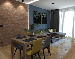 Mieszkanie w bloku - Salon, styl nowoczesny - zdjęcie od OpenARCH - Homebook