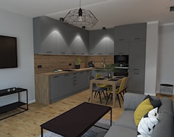 Mieszkanie w bloku - Kuchnia, styl nowoczesny - zdjęcie od OpenARCH - Homebook