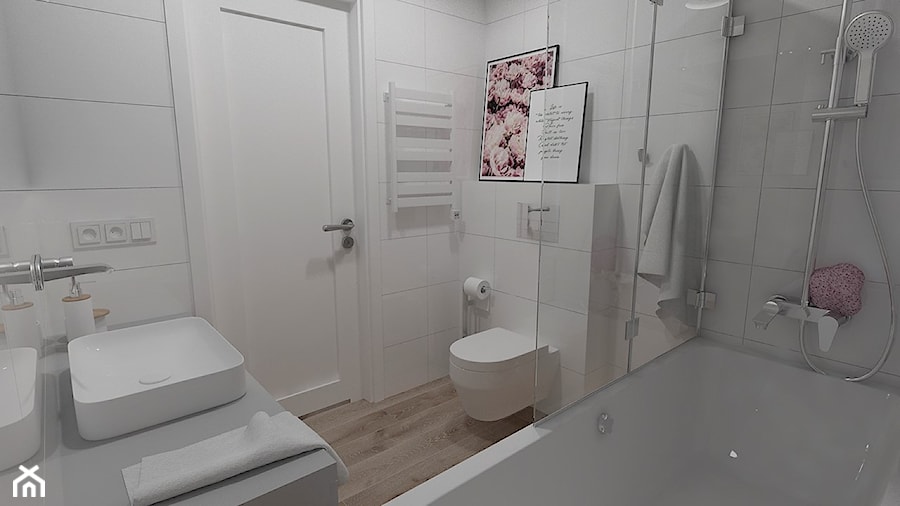 Projekt łazienki - Łazienka, styl skandynawski - zdjęcie od OpenARCH
