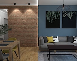 Mieszkanie w bloku - Salon, styl nowoczesny - zdjęcie od OpenARCH - Homebook
