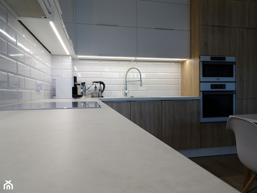 Dom jednorodzinny w zabudowie szeregowej - Stargard - Kuchnia, styl nowoczesny - zdjęcie od OpenARCH