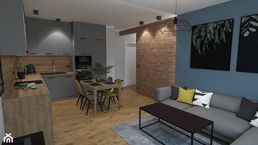 Mieszkanie w bloku - Kuchnia, styl nowoczesny - zdjęcie od OpenARCH