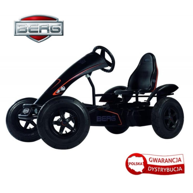 BERG Gokart na pedały Black Edition BFR Pompowane koła od 5 lat do 100 kg - zdjęcie od brykacze.pl - Homebook