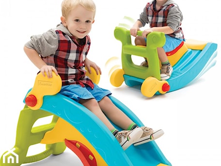 Aranżacje wnętrz - Ogród: Fisher Price Zjeżdżalnia Bujak 2w1 Slide to Rocker plac zabaw - brykacze.pl. Przeglądaj, dodawaj i zapisuj najlepsze zdjęcia, pomysły i inspiracje designerskie. W bazie mamy już prawie milion fotografii!