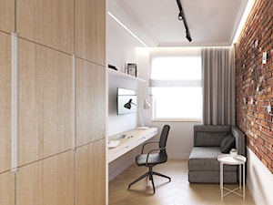 Współczesna klasyka - Biuro, styl nowoczesny - zdjęcie od zietarska.pl - pracownia projektowa