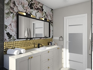 Łazienka kobieca i elegancka - zdjęcie od Projekt Środka