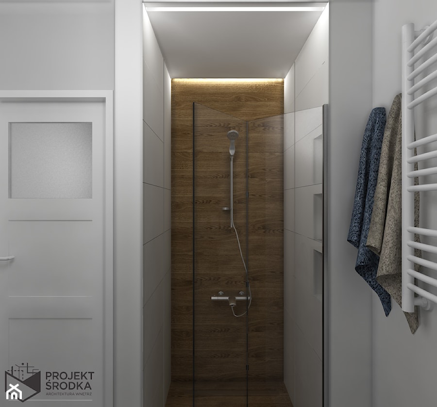 Wnęka prysznica - zdjęcie od Projekt Środka