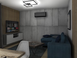 Widok na wypoczynkową mieszkania - zdjęcie od Projekt Środka