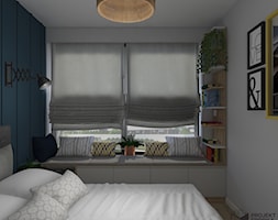 Siedzisko pod oknem w sypialni - zdjęcie od Projekt Środka - Homebook