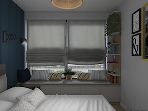 Siedzisko pod oknem w sypialni - zdjęcie od Projekt Środka