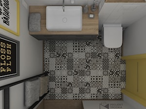 Rzut łazienki - zdjęcie od Projekt Środka