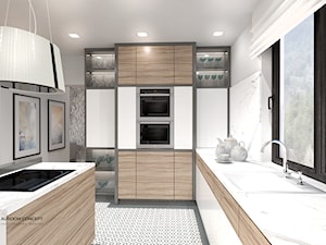 Kuchnia w domu jednorodzinnym - zdjęcie od Auroom Concept