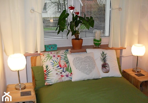 Mała biała sypialnia - zdjęcie od MałgorzataL