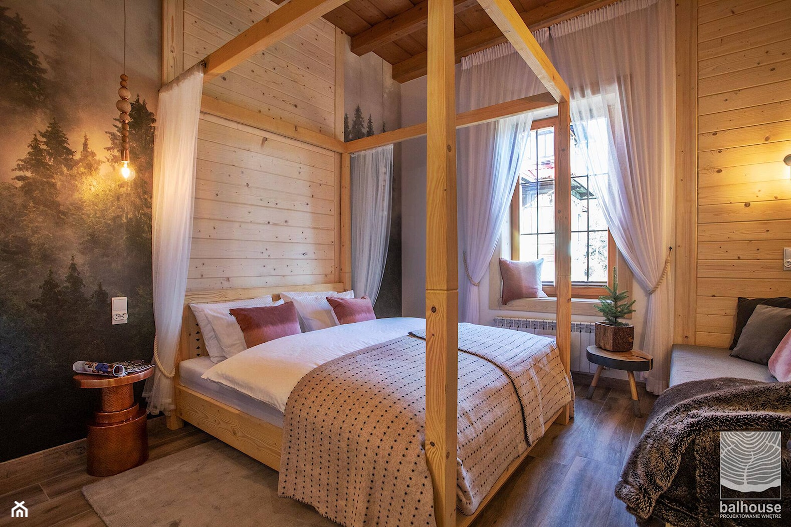 Hotel butikowy-Niedźwiedzia Residence-pokój romantyczny - zdjęcie od balhouse - projektowanie wnętrz - Homebook