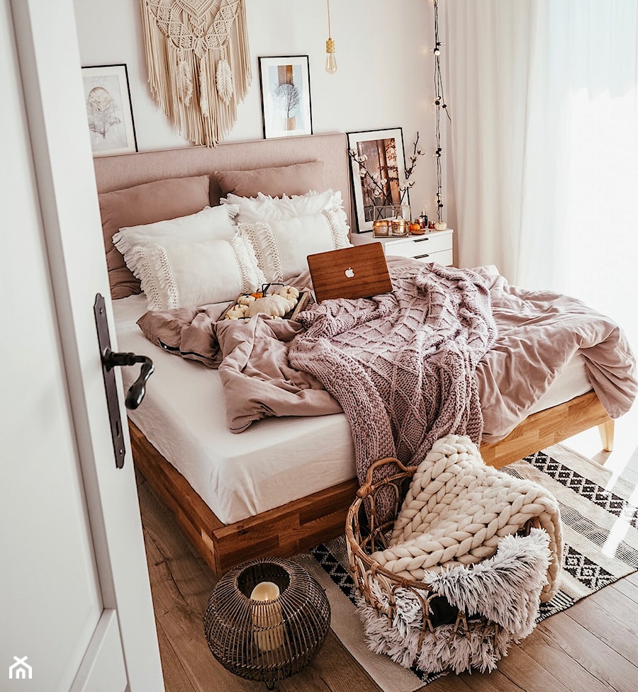 Sypialnia w stylu skandynawskim - zdjęcie od BERKE