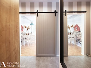 Mieszkanie do wynajęcia w Warszawie, 60m2 - Hol / przedpokój, styl skandynawski - zdjęcie od Hokum Architekci