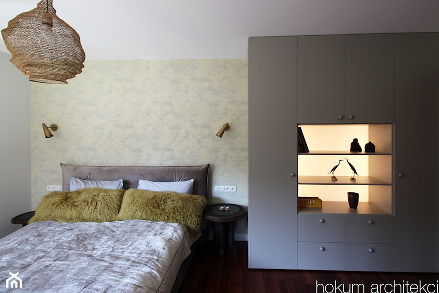 Sypialnia gościnna - zdjęcie od Hokum Architekci