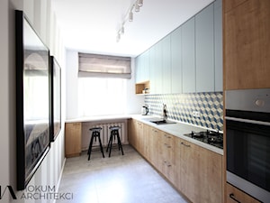 Mieszkanie do wynajęcia w Warszawie, 60m2 - Kuchnia, styl skandynawski - zdjęcie od Hokum Architekci