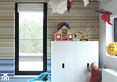 Konkurs O!Twórz Mieszkanie - Średni biały pokój dziecka dla dziecka dla chłopca dla dziewczynki, styl nowoczesny - zdjęcie od PORTA DRZWI