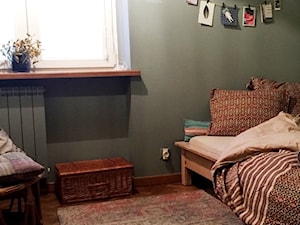 Konkurs O!Twórz Mieszkanie - Mała czarna sypialnia, styl nowoczesny - zdjęcie od PORTA DRZWI