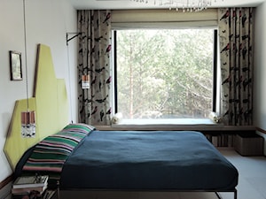 Konkurs O!Twórz Mieszkanie - Średnia biała sypialnia, styl nowoczesny - zdjęcie od PORTA DRZWI