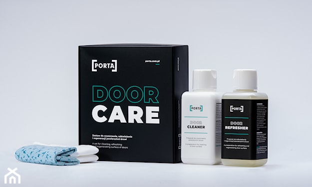 porta door care, preparaty do czyszczenia drzwi