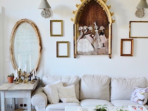Konkurs O!Twórz Mieszkanie - Mały biały salon, styl nowoczesny - zdjęcie od PORTA DRZWI