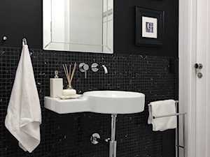 Konkurs O!Twórz Mieszkanie - Z marmurową podłogą łazienka, styl nowoczesny - zdjęcie od PORTA DRZWI