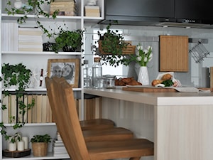 Konkurs O!Twórz Mieszkanie - Średnia jadalnia w kuchni, styl skandynawski - zdjęcie od PORTA DRZWI