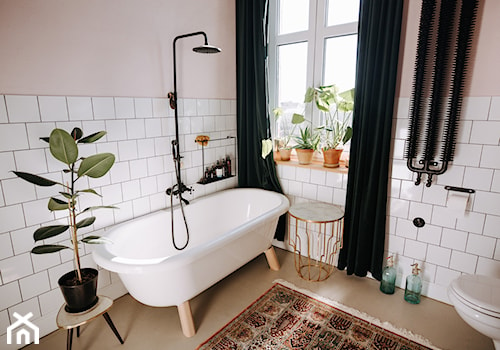 Konkurs O!Twórz Mieszkanie - Średnia łazienka z oknem, styl nowoczesny - zdjęcie od PORTA DRZWI