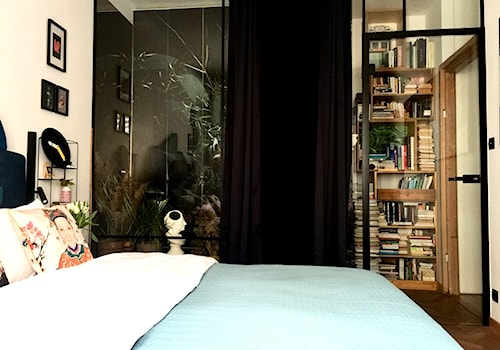 Konkurs O!Twórz Mieszkanie - Mała biała sypialnia, styl nowoczesny - zdjęcie od PORTA DRZWI